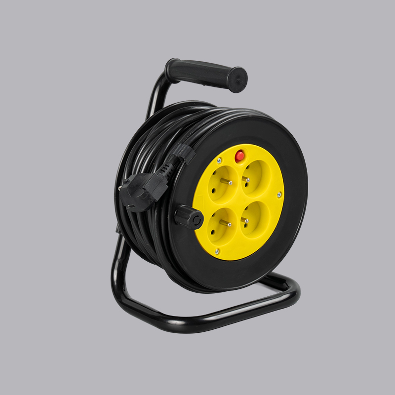F4R-15T Gallicum genus frame ferreum 15m cable reel