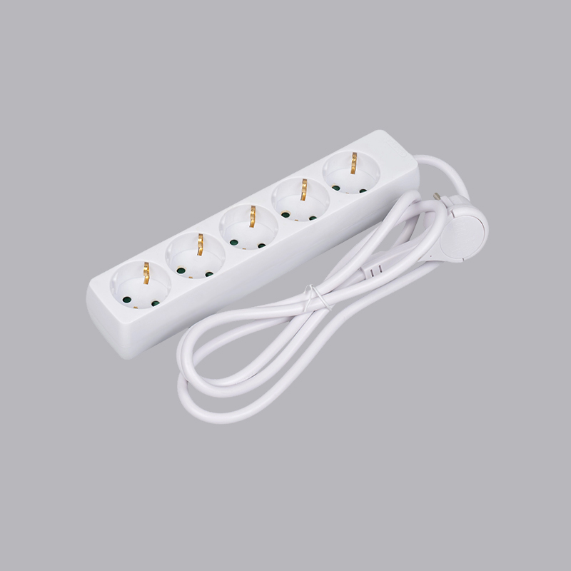 LOB-05L German genus rectangulum formatum 5-modo potentia habena cum viverra anulum Multi-Socket
