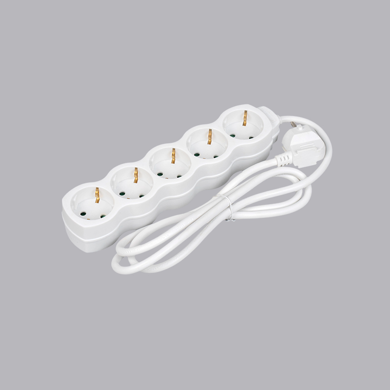 Log-05 German genus cucurbita formatum 5-modo potentia habena Multi-Socket