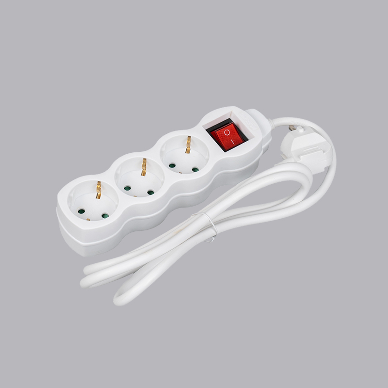 LOG-03K German genus cucurbita informibus III-modo potentia habena cum switch Multi-Socket