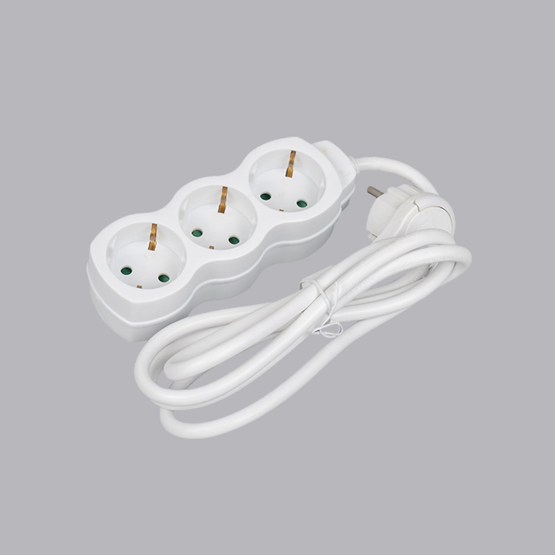 TRUNCUS-03L German genus cucurbita informibus 3-modo potentia habena cum viverra anulum Multi-Socket