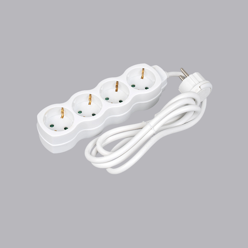 TRUNCUS-04L German genus cucurbita informibus 4-modo potentia habena cum viverra anulum Multi-Socket