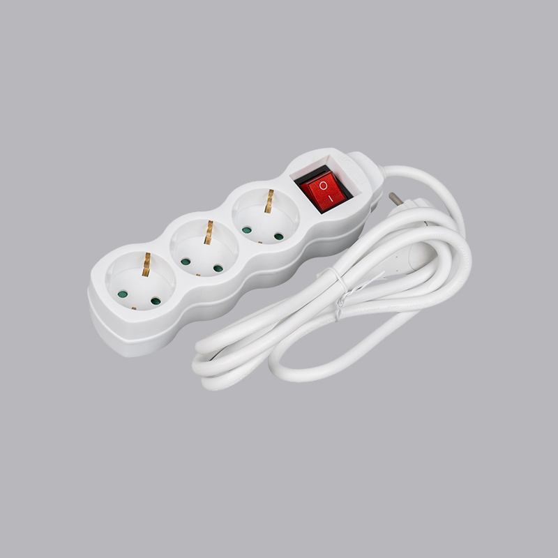 TRUNCUS-03KL German genus cucurbita informibus 3-modo potentia habena cum viverra anulum et multi-Socket