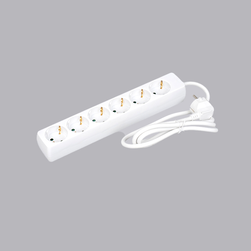 LOB-VI German genus rectangulum VI-modo potentia habena Multi-Socket