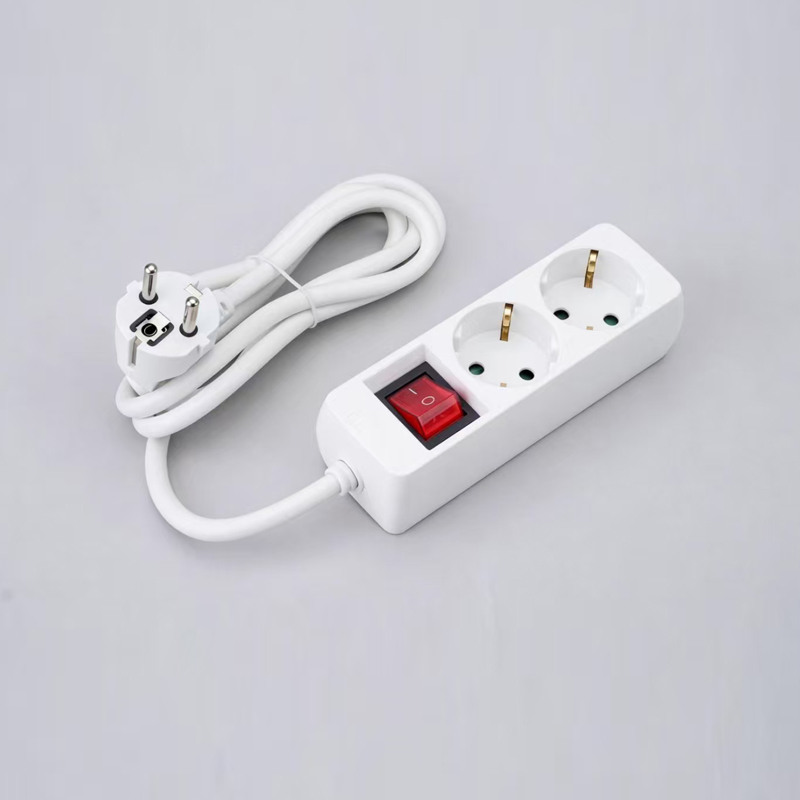 LOB-02K German genus rectangulum formatum III-modo potentia habena cum switch Multi-Socket